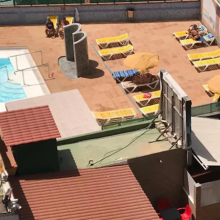 Yumbo Beach Apartment 2 With High Speed Free Internet San Bartolome de Tirajana  Exterior photo
